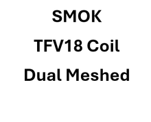 Load image into Gallery viewer, 3 stk COIL TFV18 DUAL MESHED 0,15OHM SMOK