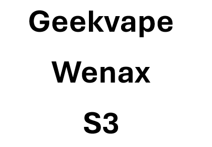 geekvape norge wenax s3