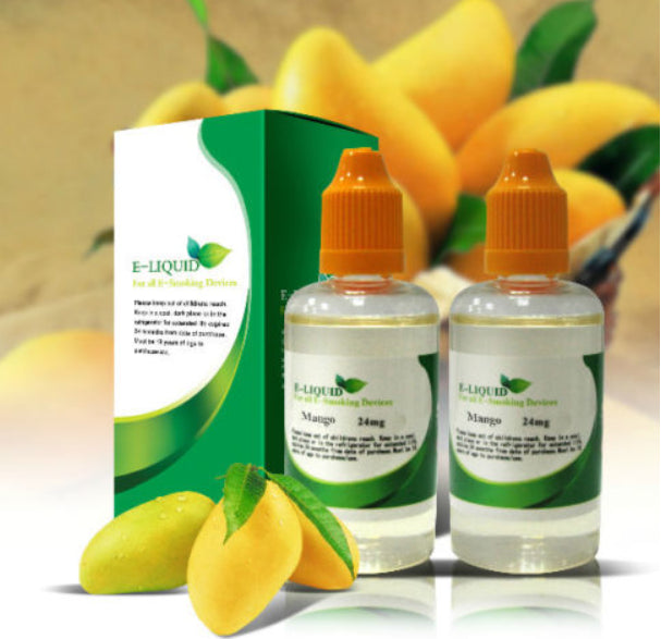 E liquid Mangosmak 10 ml 149 kr, 100ml 459 kr [UTSOLGT]