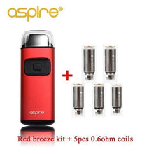 Load image into Gallery viewer, Aspire Breeze Vape Pen Pod 2ml med innebygd batteri